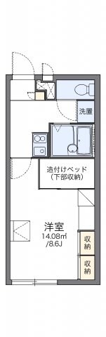 レオパレスａｌｆａの物件間取画像