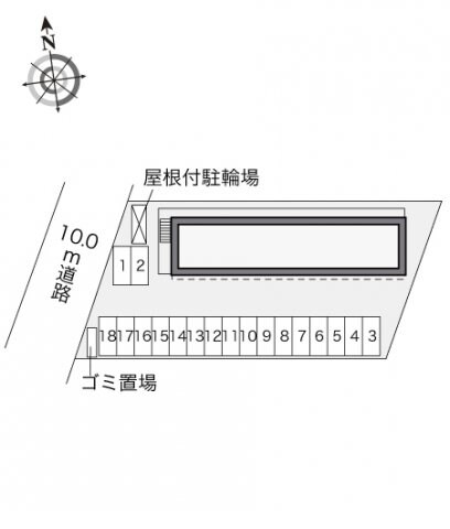 レオパレスロアージュの物件外観写真