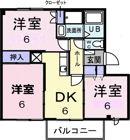 倉敷駅 徒歩20分 2階の物件間取画像