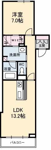 グランジョリカの物件間取画像