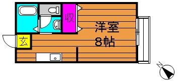 カルモKの物件間取画像