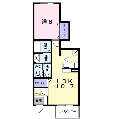 早島駅 徒歩23分 1階の物件間取画像