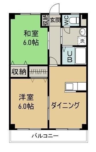 マスカット鳥羽の物件間取画像