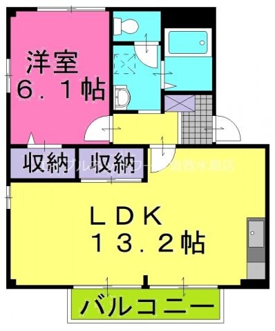 サンライフ船穂の物件間取画像