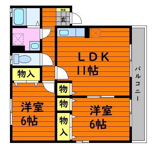 新倉敷駅 徒歩28分 1階の物件間取画像