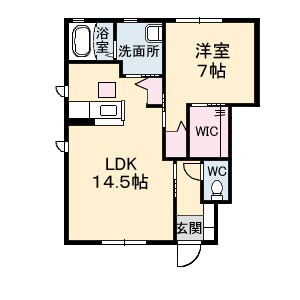 シャン・プランタンの物件間取画像