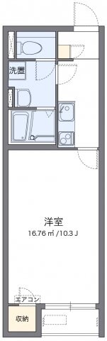 レオネクスト山茶花の物件間取画像