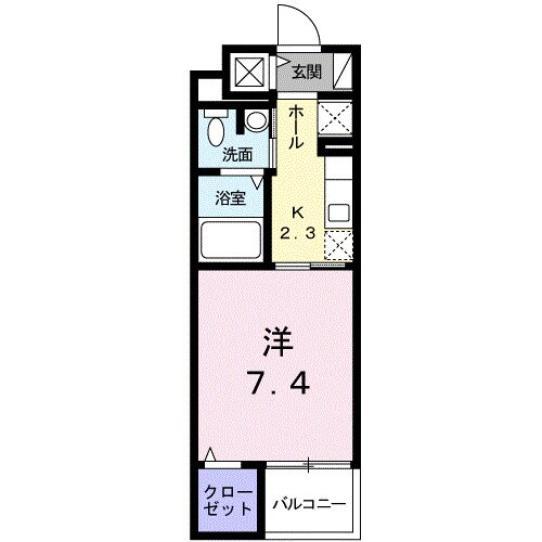 新倉敷駅 徒歩5分 5階の物件間取画像