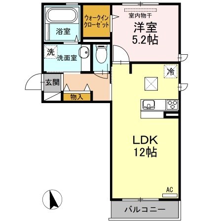 ベイ ブランシェ C棟の物件間取画像