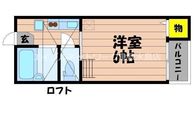 新倉敷駅 徒歩9分 1階の物件間取画像