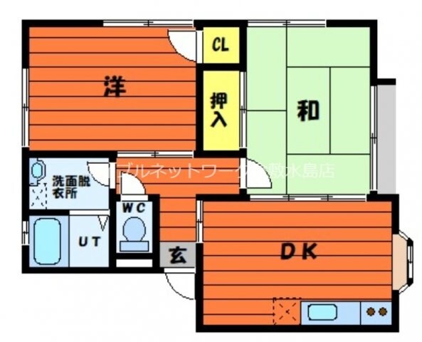 シャトル三瑞Ⅰの物件間取画像