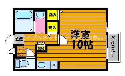 フォンテーヌ　アイの物件間取画像