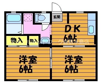 新倉敷駅 徒歩59分 1階の物件間取画像