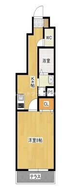 弥生駅 徒歩11分 1階の物件間取画像