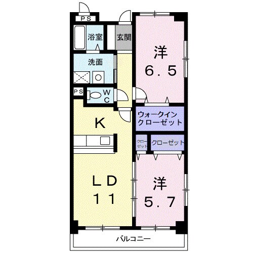 レンドールの物件間取画像