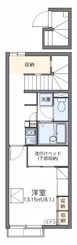 レオパレス天草Ⅰの物件間取画像