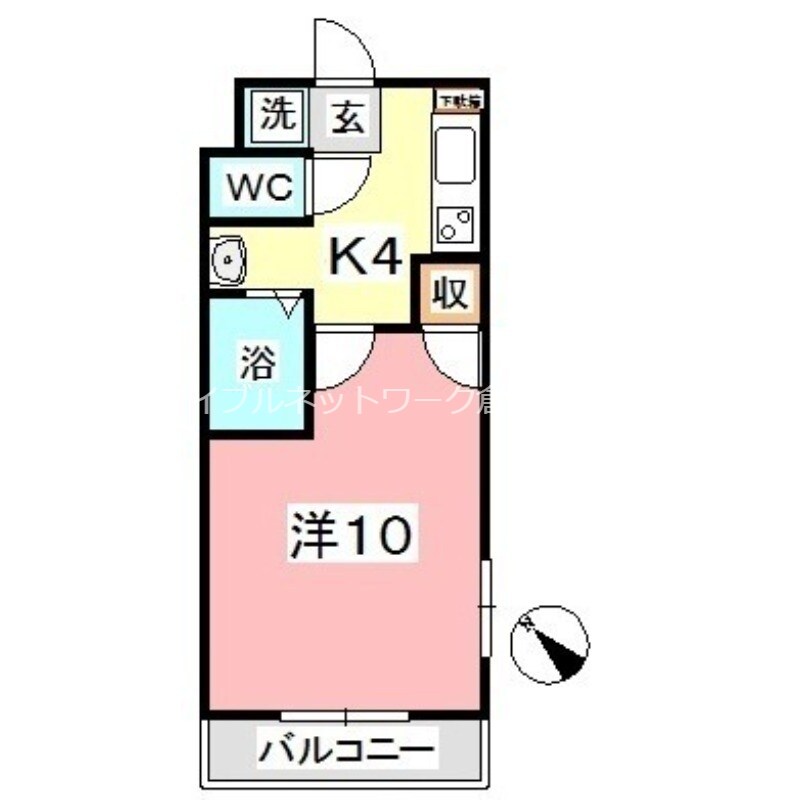 ヴェルニパレの物件間取画像