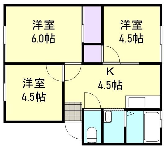 メゾンあすかの物件間取画像