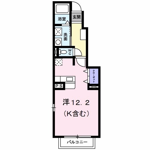 セイバリーＫⅡの物件間取画像