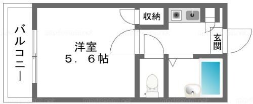 中島グリーンパレスの物件間取画像