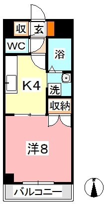 グローリー中庄の物件間取画像