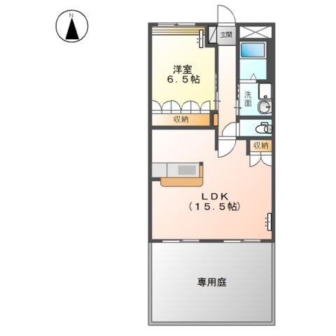 クオリティーハイムの物件間取画像