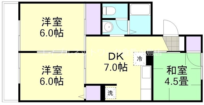 プレセジュール杉原の物件間取画像