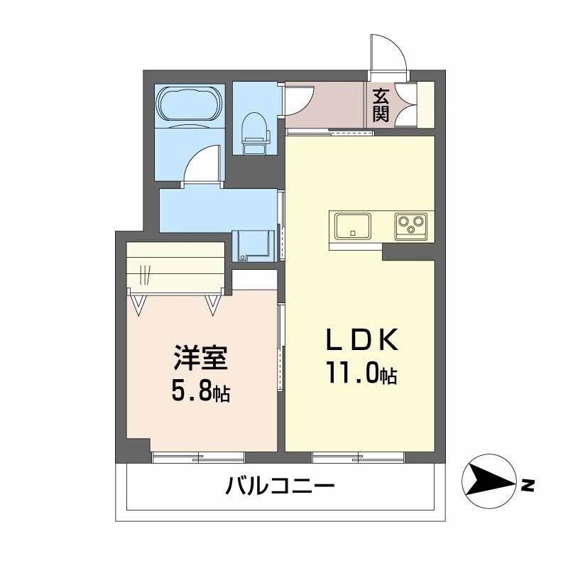 タン　カルムの物件間取画像