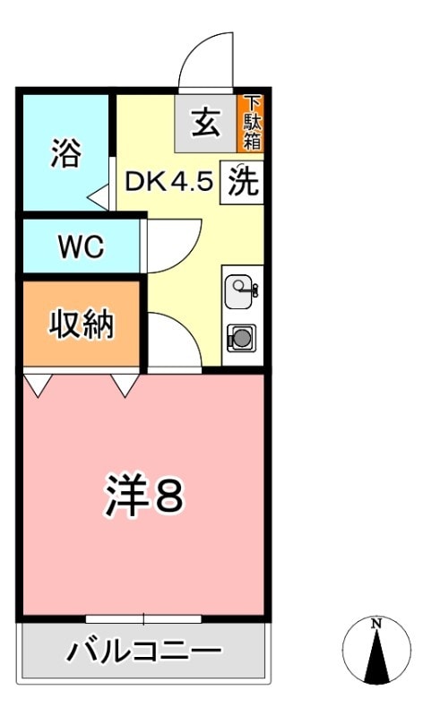 パークサイド安江の物件間取画像