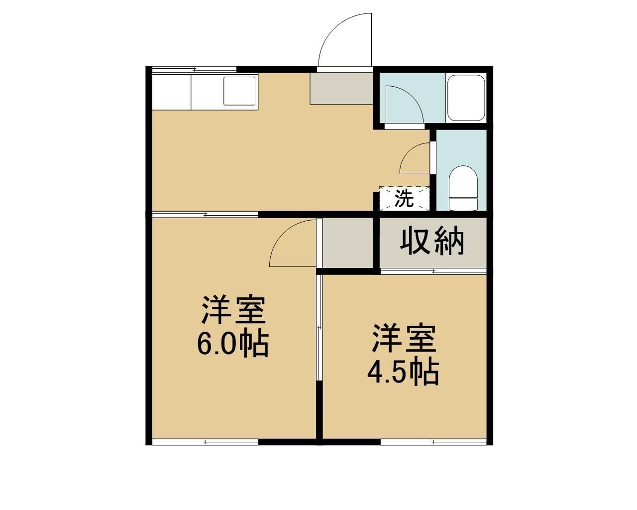 フォレスト中庄の物件間取画像