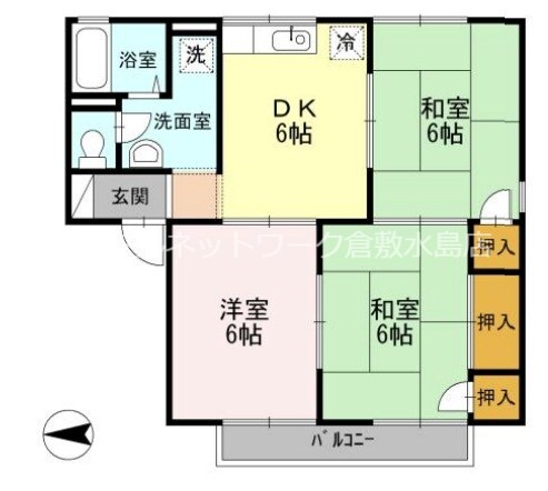 プルミエール浜町の物件間取画像