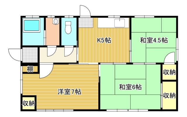 近藤住宅の物件間取画像