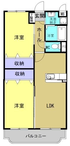 ファミーユSWの物件間取画像