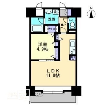 倉敷駅 徒歩29分 8階の物件間取画像