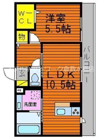 アヴァンスⅡの物件間取画像