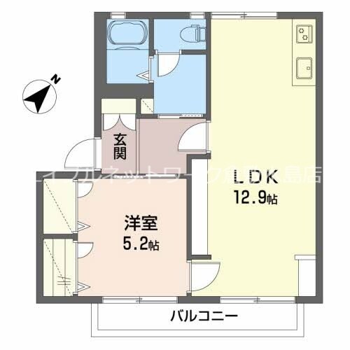 サンフォルテ　A棟の物件間取画像