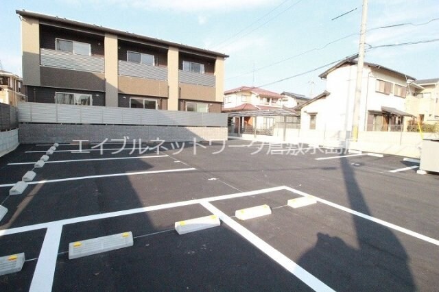 フルーリー中撫川　B棟の物件外観写真