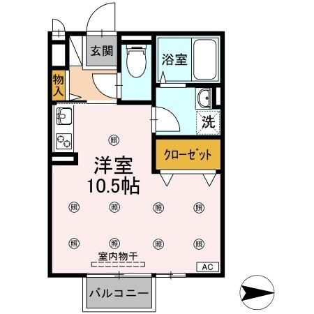 シャルマンの物件間取画像