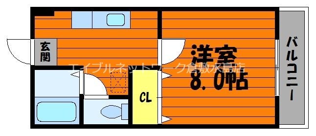 シャンポールⅡの物件間取画像