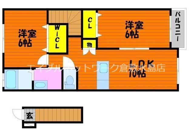 アルファ上東の物件間取画像