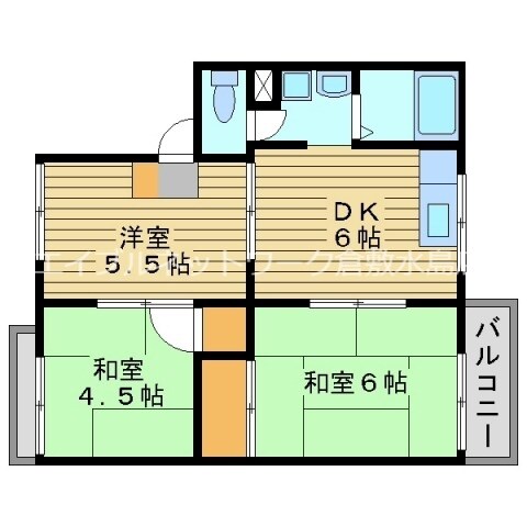 サニークレスト一宮の物件間取画像