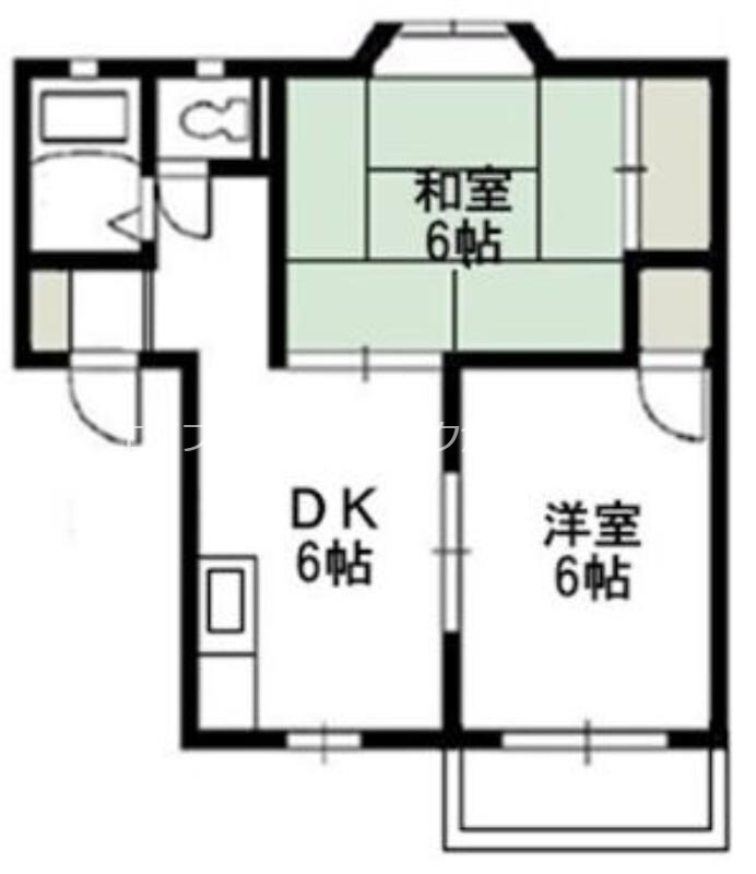 サンライズ平野　C棟の物件間取画像