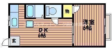 角南アパートの物件間取画像