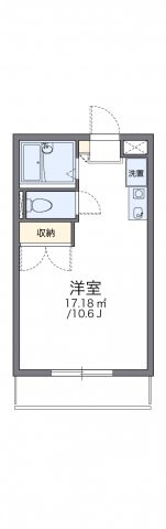 レオパレスウイング近藤の物件間取画像