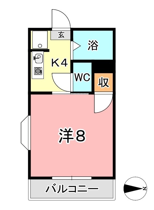 ステーションパレス　Iの物件間取画像