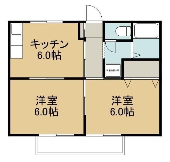 リージェント中庄パートⅠの物件間取画像