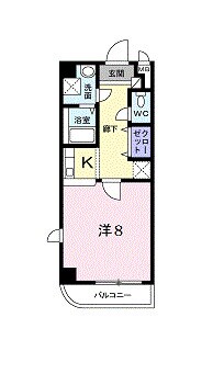 ニューメゾン森安の物件間取画像