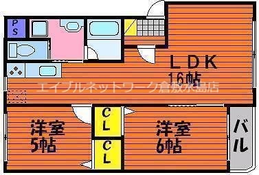 フレシアの物件間取画像