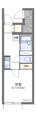 レオネクストひよせの物件間取画像