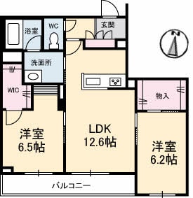 ペルティカ（ＢＥＬＳ認証・ＺＥＨ）の物件間取画像